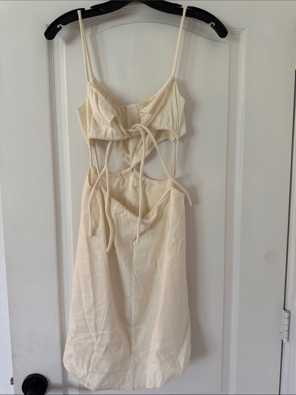 cult gaia Cream Cutout Mini Dress - Picture 2 of 4